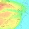 Топографічна карта Іванків, висота, рельєф