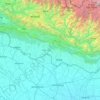 Топографічна карта मधेश प्रदेश, висота, рельєф