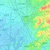 Топографічна карта Наґоя, висота, рельєф