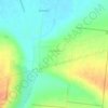 Топографічна карта Розлив, висота, рельєф
