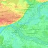 Топографічна карта Новий Двур Мазовецькі, висота, рельєф