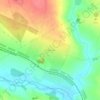 Топографічна карта Межове, висота, рельєф