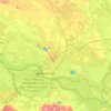 Топографічна карта Кременчук, висота, рельєф