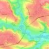 Топографічна карта Валки, висота, рельєф