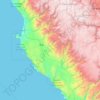 Топографічна карта Іка, висота, рельєф