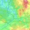 Топографічна карта Gmünd, висота, рельєф