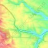 Топографічна карта Богданівка, висота, рельєф
