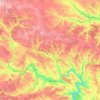 Топографічна карта Немирівський район, висота, рельєф