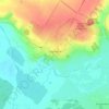 Топографічна карта Тернівка, висота, рельєф