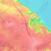 Топографічна карта Нові Петрівці, висота, рельєф