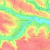 Топографічна карта Вільшана, висота, рельєф