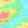 Топографічна карта Мирове, висота, рельєф