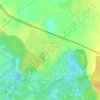 Топографічна карта Вільхуватка, висота, рельєф