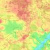 Топографічна карта Sanitz, висота, рельєф