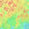 Топографічна карта Vantaa, висота, рельєф