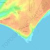 Топографічна карта Очаків, висота, рельєф