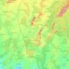 Топографічна карта Western North Region, висота, рельєф