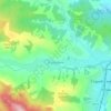 Топографічна карта Стрільбичі, висота, рельєф
