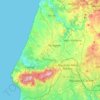 Топографічна карта Sintra, висота, рельєф