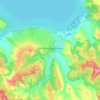 Топографічна карта Велика Андрусівка, висота, рельєф