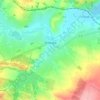 Топографічна карта Успенка, висота, рельєф