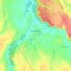 Топографічна карта Знаменка, висота, рельєф