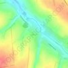 Топографічна карта Іверське, висота, рельєф