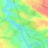 Топографічна карта Жежелів, висота, рельєф