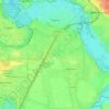 Топографічна карта Рованці, висота, рельєф
