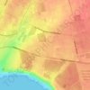 Топографічна карта Ліски, висота, рельєф