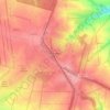 Топографічна карта Волноваха, висота, рельєф