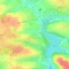 Топографічна карта Наварія, висота, рельєф