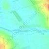 Топографічна карта Дніпроенергія, висота, рельєф