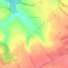 Топографічна карта Коровій Яр, висота, рельєф