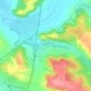 Топографічна карта Тростянець, висота, рельєф