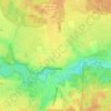 Топографічна карта Цумань, висота, рельєф