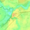 Топографічна карта Устилуг, висота, рельєф