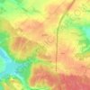 Топографічна карта Боярка, висота, рельєф