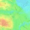 Топографічна карта Зміїнець, висота, рельєф