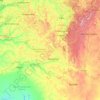 Топографічна карта Оренбурзька область, висота, рельєф