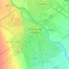 Топографічна карта Сантьяго-дель-Естеро, висота, рельєф