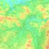 Топографічна карта Częstochowa, висота, рельєф