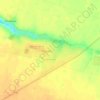 Топографічна карта Квітневе, висота, рельєф