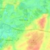 Топографічна карта Миргород, висота, рельєф