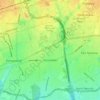 Топографічна карта Uniondale, висота, рельєф