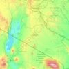 Топографічна карта Каджіадо, висота, рельєф