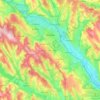 Топографічна карта Кишинів, висота, рельєф