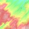 Топографічна карта Биклянское сельское поселение, висота, рельєф