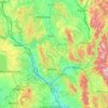 Топографічна карта Terni, висота, рельєф