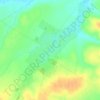 Топографічна карта Чуква, висота, рельєф